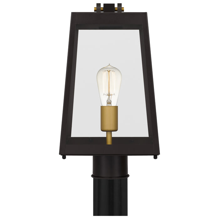 Quoizel AMBL9008WT One Light Outdoor Post Mount, Western Bronze