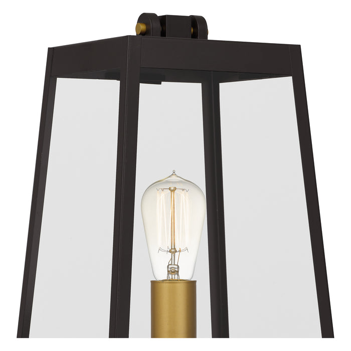 Quoizel AMBL9008WT One Light Outdoor Post Mount, Western Bronze