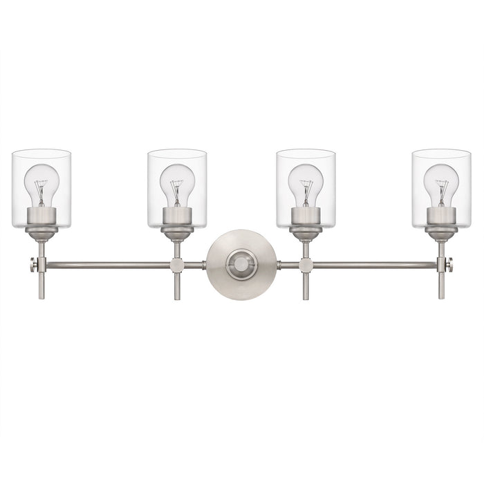 Quoizel ARI8631BN Four Light Bath, Brushed Nickel