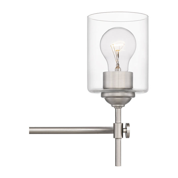 Quoizel ARI8631BN Four Light Bath, Brushed Nickel