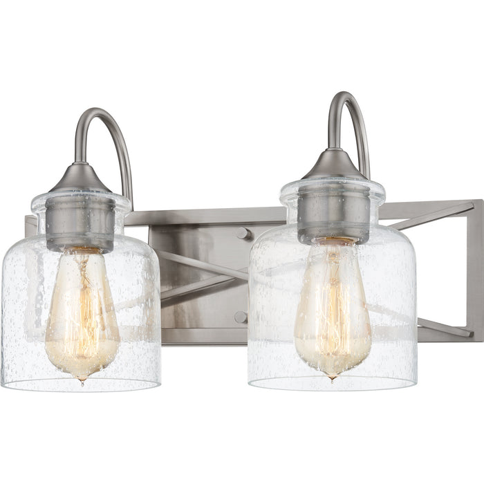 Quoizel BART8616BN Two Light Bath, Brushed Nickel
