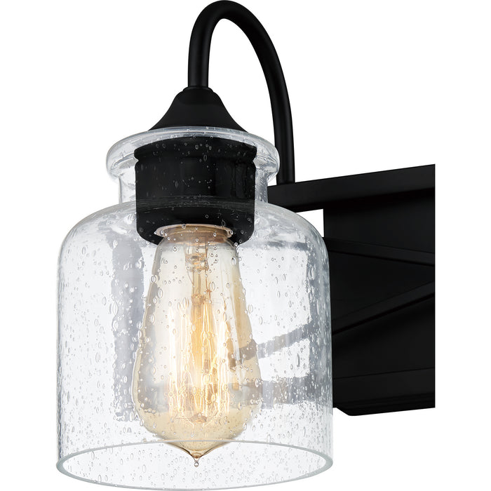Quoizel BART8616MBK Two Light Bath, Matte Black