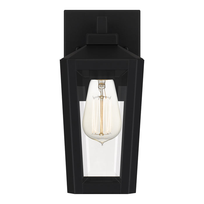 Quoizel BLOM8405MBK One Light Outdoor Wall Mount, Matte Black