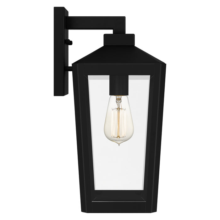 Quoizel BLOM8407MBK One Light Outdoor Wall Mount, Matte Black