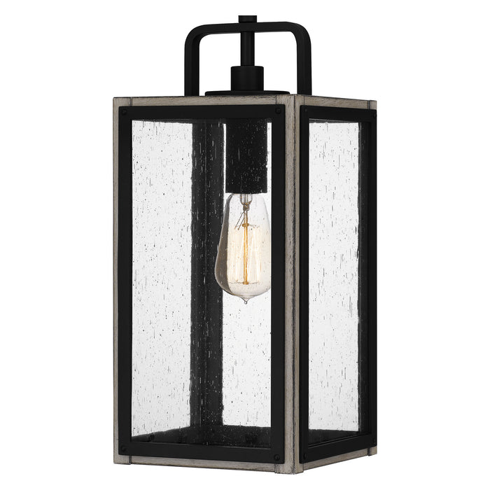 Quoizel BRAM1507MBK One Light Mini Pendant, Matte Black