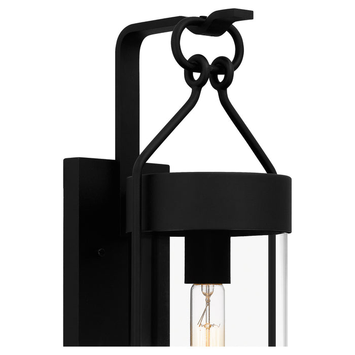 Quoizel CRB8407EK One Light Outdoor Wall Mount, Earth Black