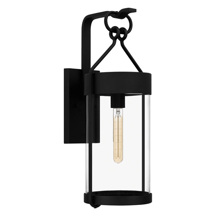 Quoizel CRB8409EK One Light Outdoor Wall Mount, Earth Black