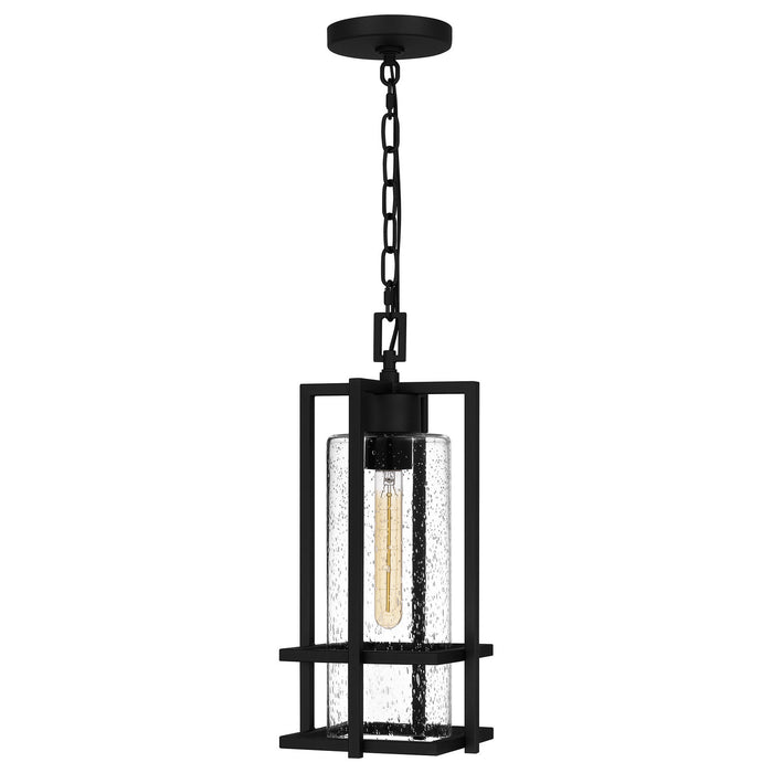 Quoizel DMN1507EK One Light Mini Pendant, Earth Black