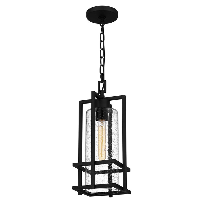Quoizel DMN1507EK One Light Mini Pendant, Earth Black