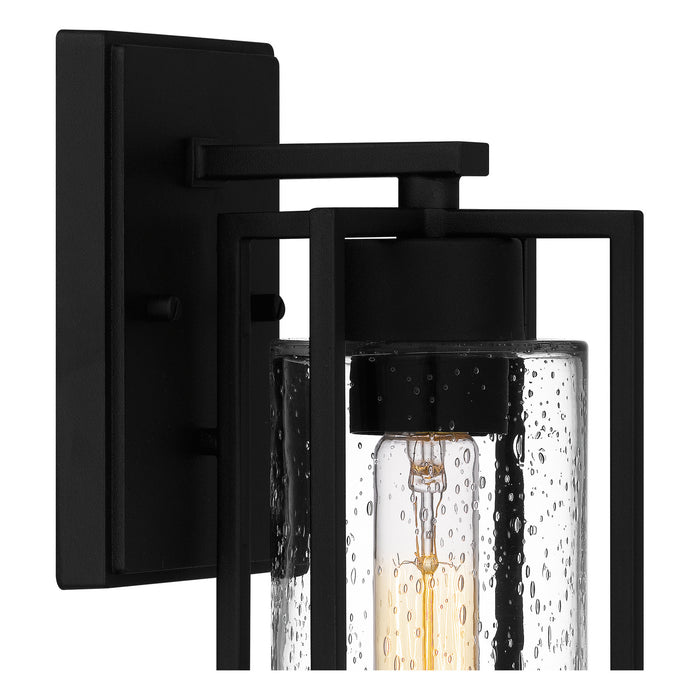 Quoizel DMN8405EK One Light Outdoor Wall Mount, Earth Black