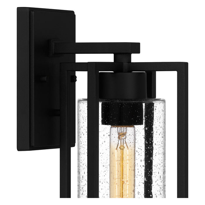 Quoizel DMN8406EK One Light Outdoor Wall Mount, Earth Black