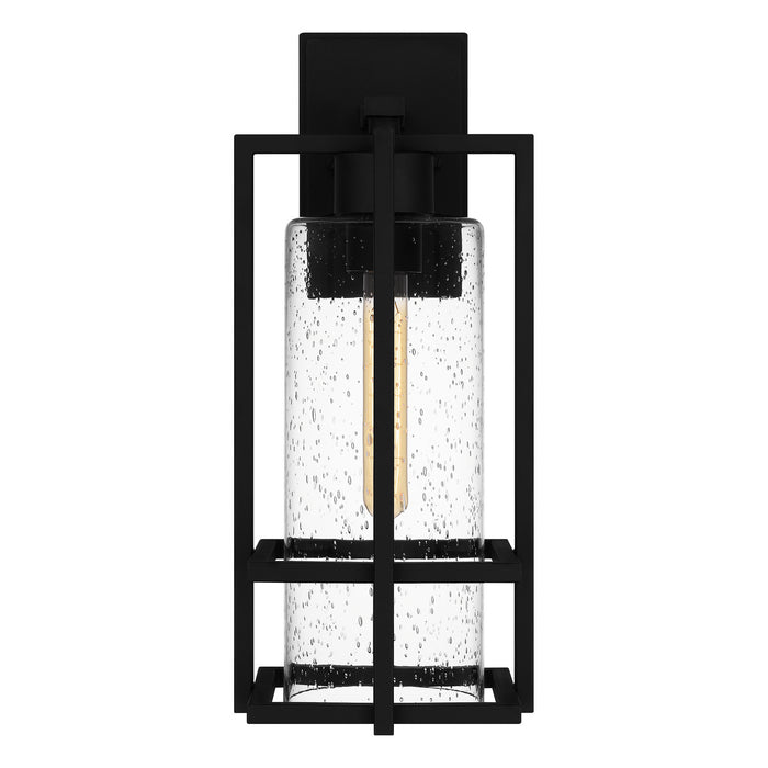 Quoizel DMN8407EK One Light Outdoor Wall Mount, Earth Black