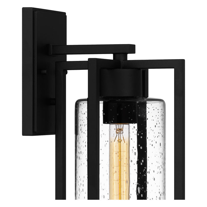 Quoizel DMN8407EK One Light Outdoor Wall Mount, Earth Black