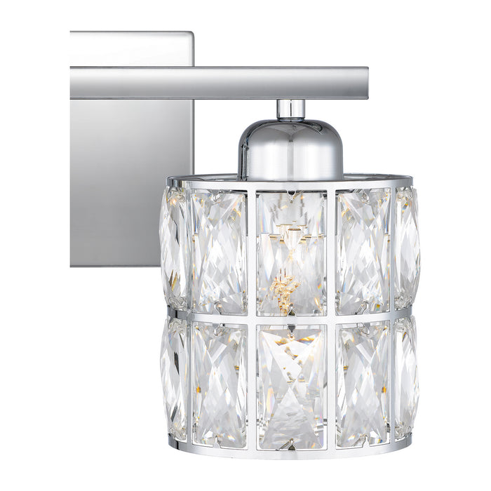 Quoizel GIB8613C Two Light Bath, Polished Chrome