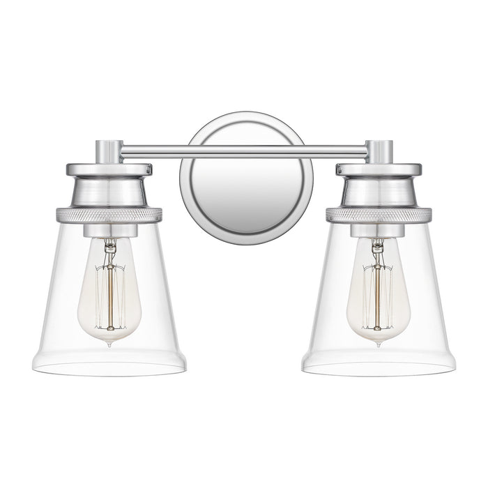 Quoizel HAV8615C Two Light Bath, Polished Chrome