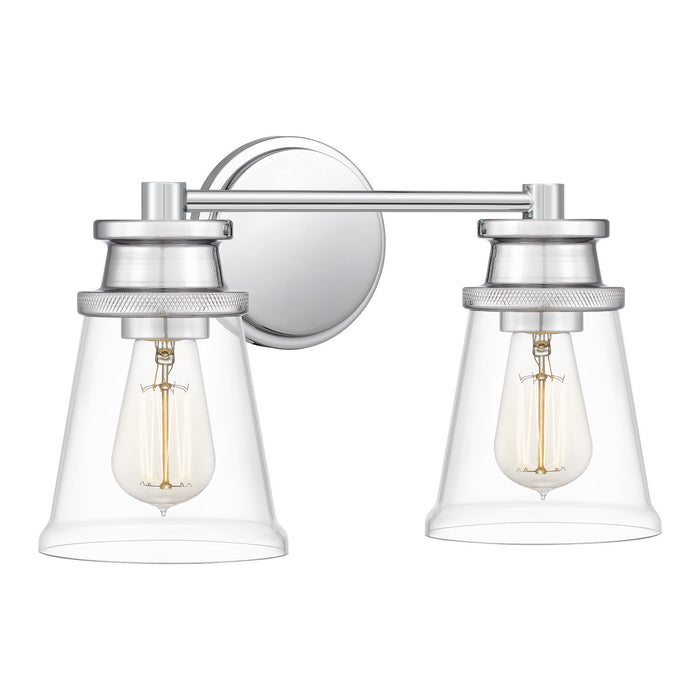 Quoizel HAV8615C Two Light Bath, Polished Chrome