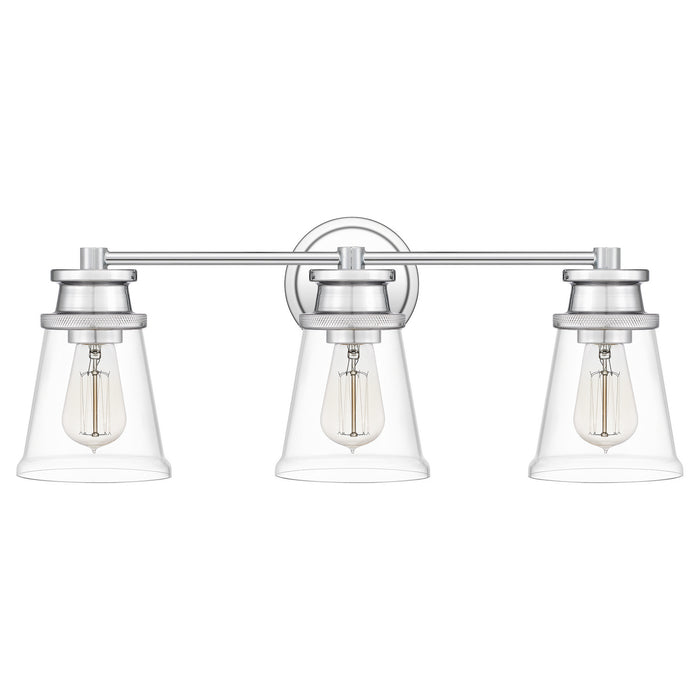 Quoizel HAV8624C Three Light Bath, Polished Chrome