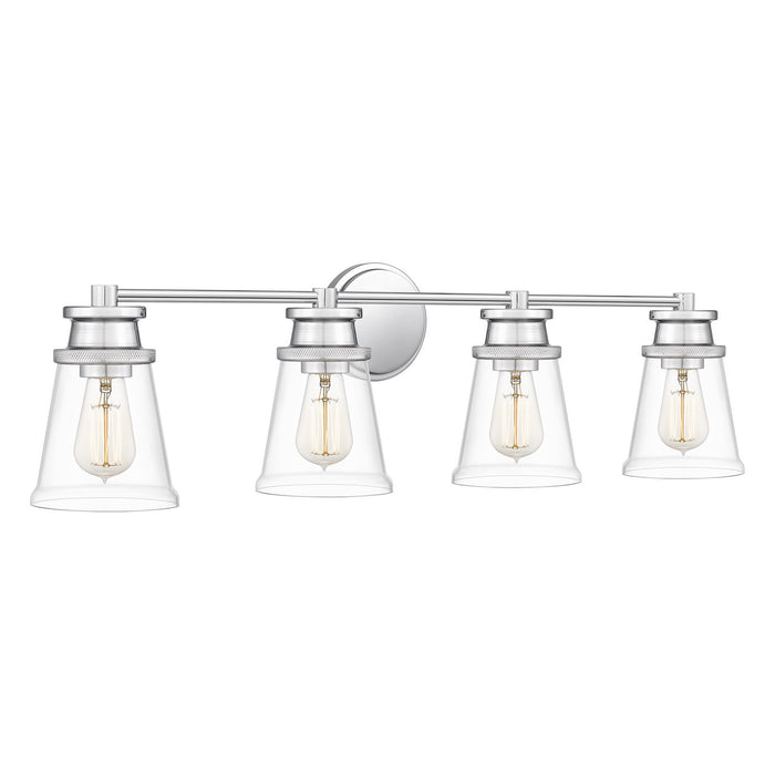 Quoizel HAV8633C Four Light Bath, Polished Chrome