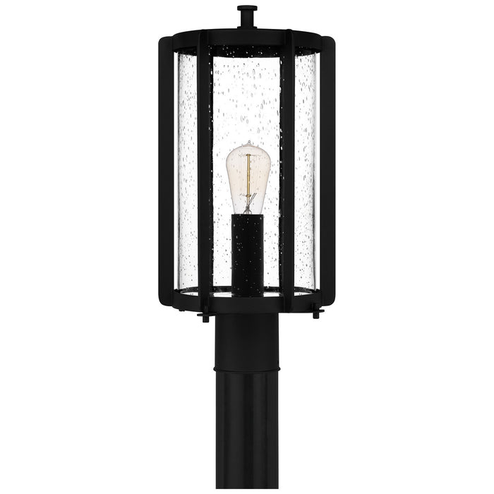 Quoizel HAZ9009EK One Light Outdoor Post Mount, Earth Black