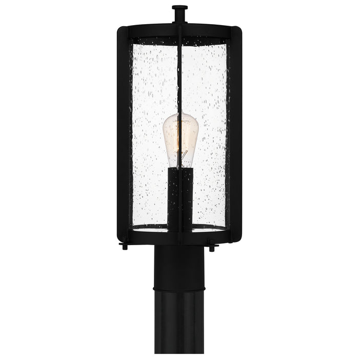 Quoizel HAZ9009EK One Light Outdoor Post Mount, Earth Black