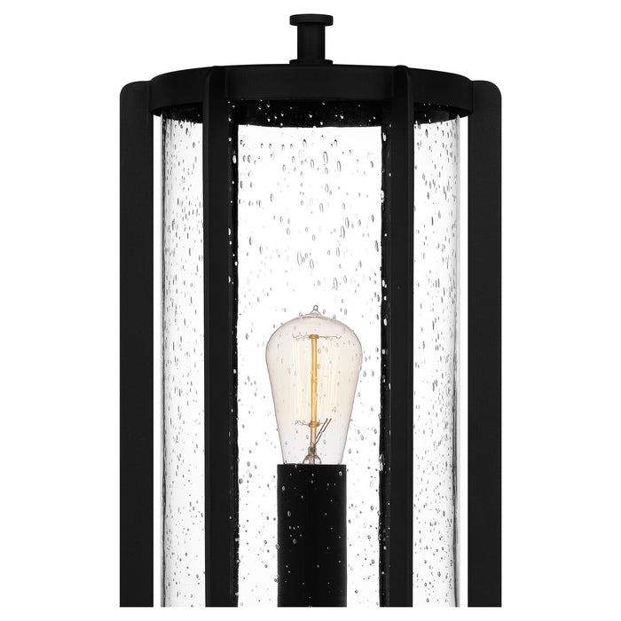 Quoizel HAZ9009EK One Light Outdoor Post Mount, Earth Black