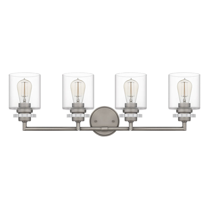 Quoizel JSP8630AN Four Light Bath, Antique Nickel