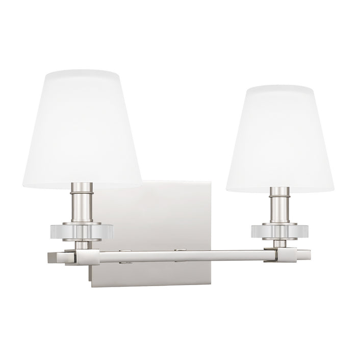 Quoizel KLS8616PK Two Light Bath, Polished Nickel