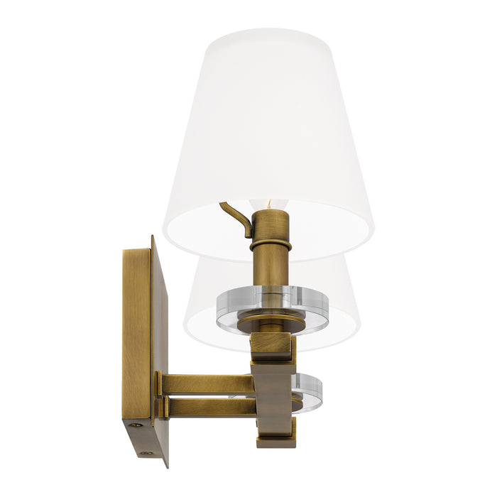 Quoizel KLS8616WS Two Light Bath, Weathered Brass