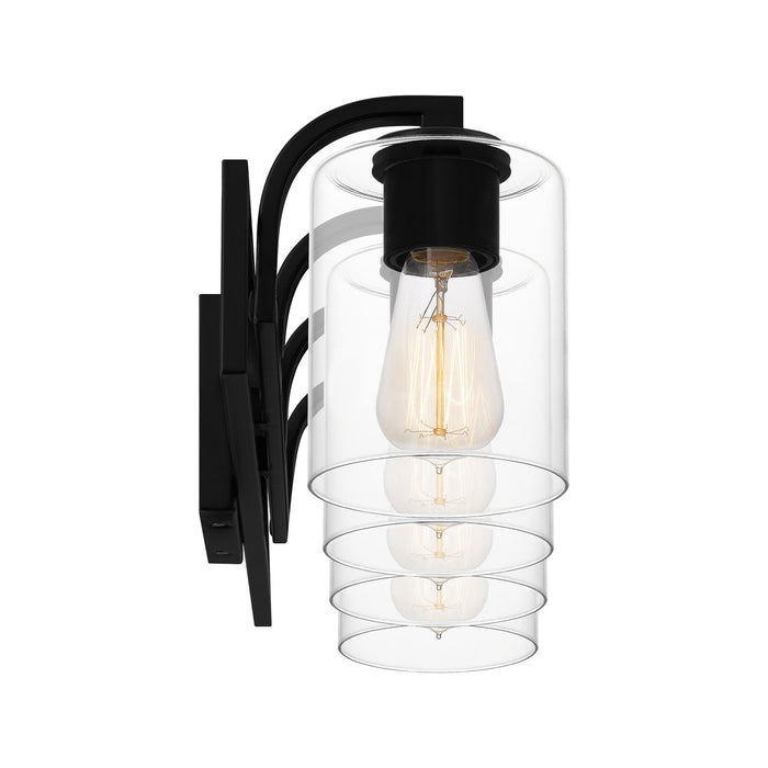 Quoizel LANS8632MBK Four Light Bath, Matte Black