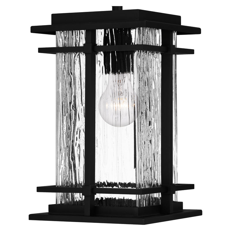 Quoizel MCL1908EK One Light Outdoor Wall Mount, Earth Black