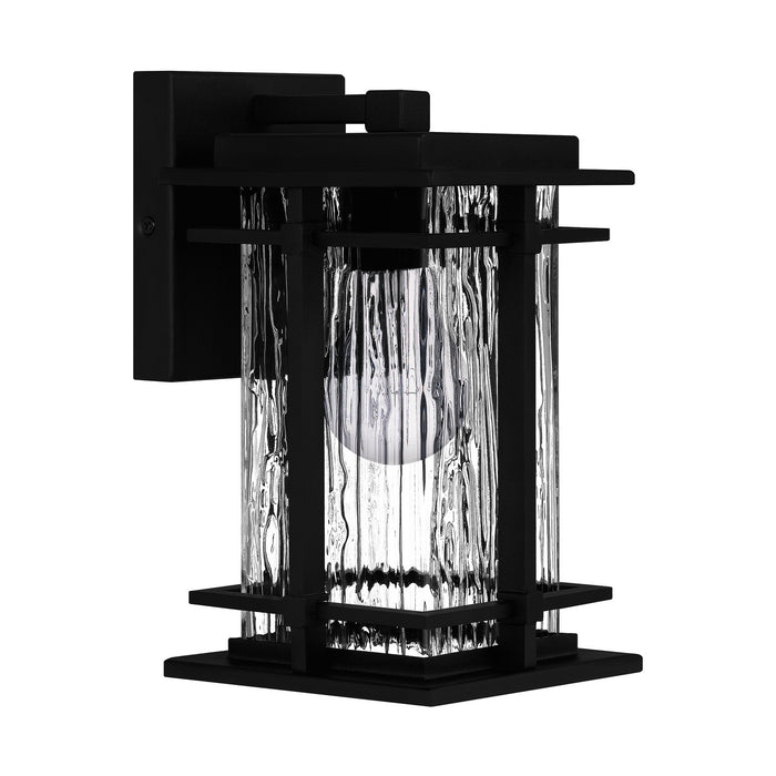 Quoizel MCL8405EK One Light Outdoor Wall Mount, Earth Black