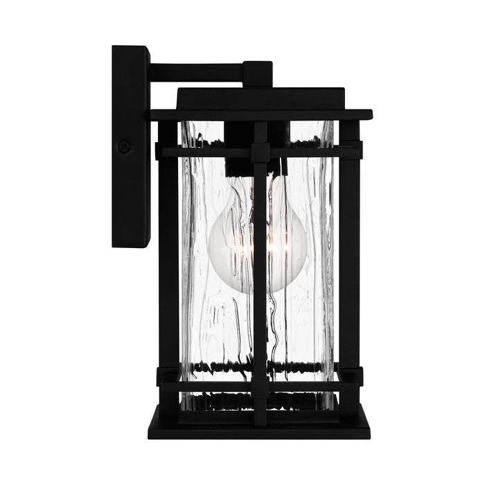Quoizel MCL8405EK One Light Outdoor Wall Mount, Earth Black