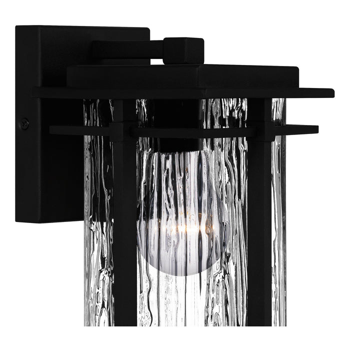 Quoizel MCL8405EK One Light Outdoor Wall Mount, Earth Black