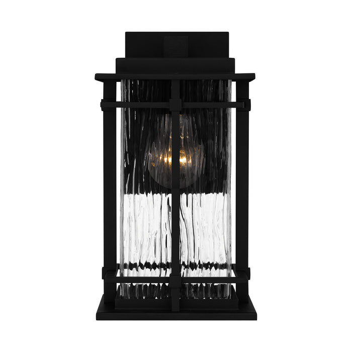 Quoizel MCL8406EK One Light Outdoor Wall Mount, Earth Black