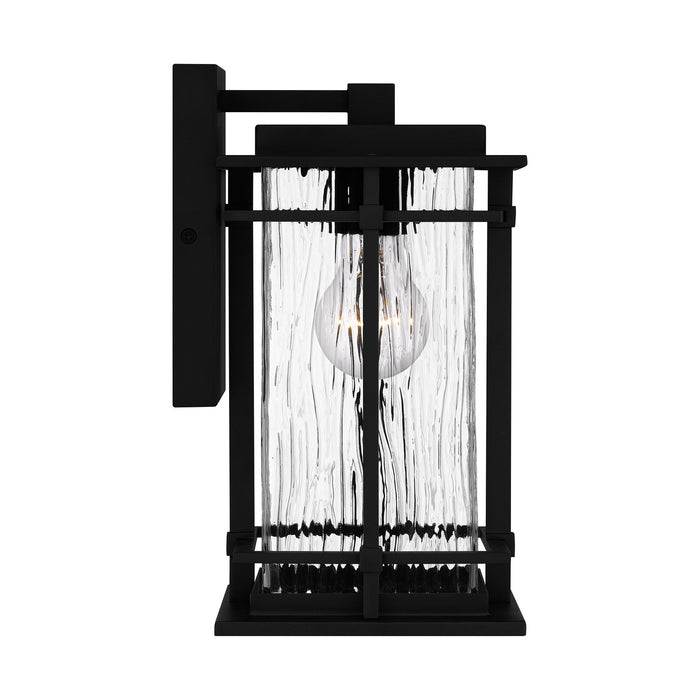 Quoizel MCL8406EK One Light Outdoor Wall Mount, Earth Black