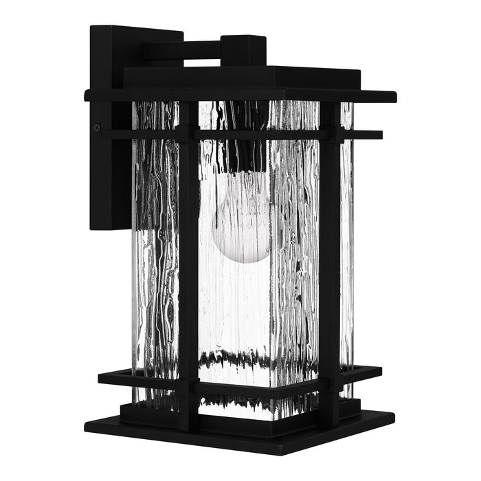 Quoizel MCL8408EK One Light Outdoor Wall Mount, Earth Black