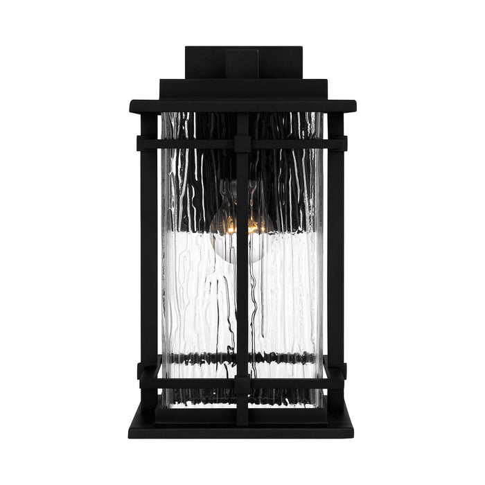 Quoizel MCL8408EK One Light Outdoor Wall Mount, Earth Black