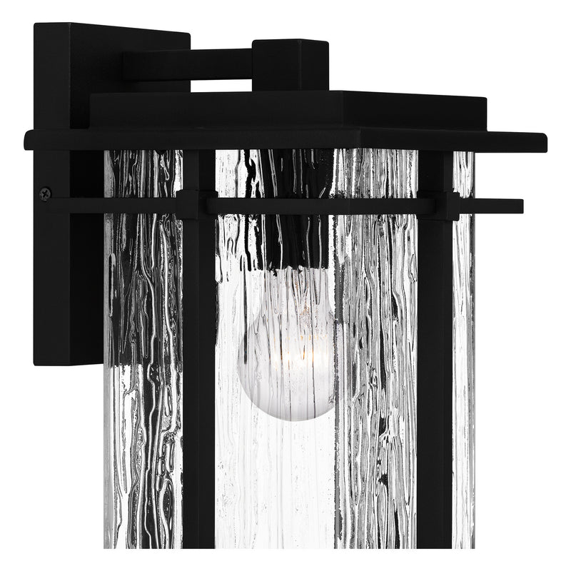 Quoizel MCL8408EK One Light Outdoor Wall Mount, Earth Black