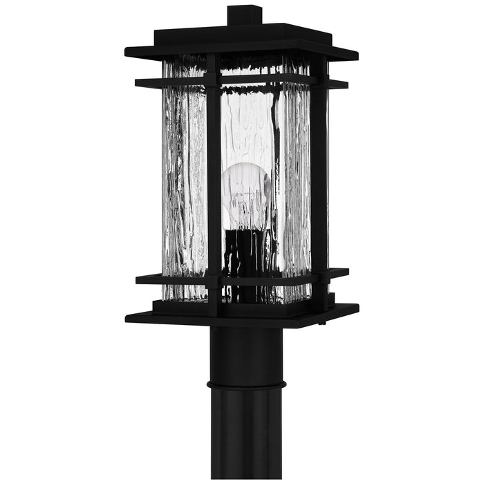 Quoizel MCL9008EK One Light Outdoor Wall Mount, Earth Black