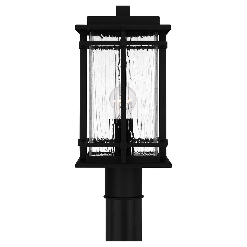 Quoizel MCL9008EK One Light Outdoor Wall Mount, Earth Black
