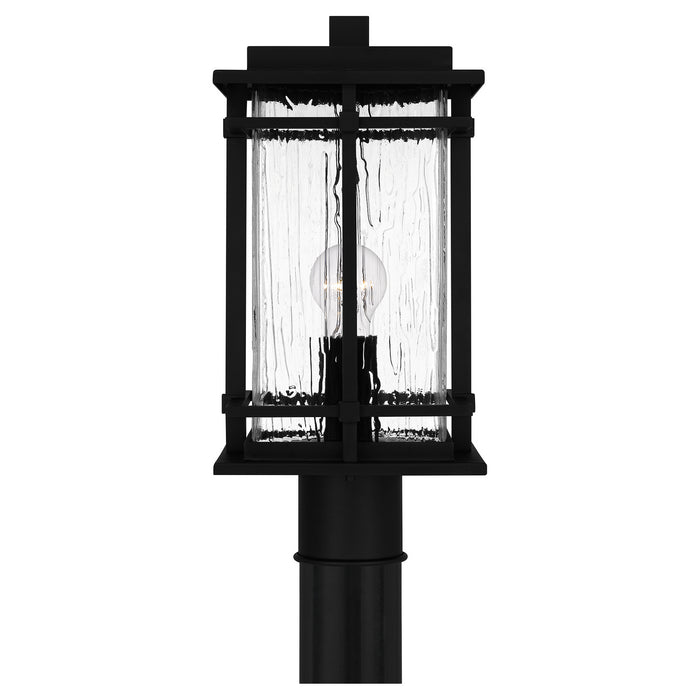 Quoizel MCL9008EK One Light Outdoor Wall Mount, Earth Black