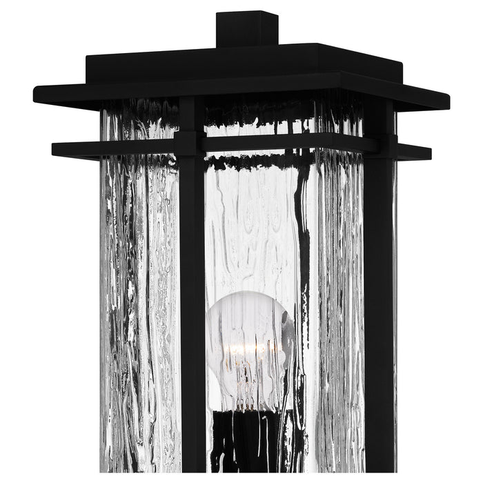 Quoizel MCL9008EK One Light Outdoor Wall Mount, Earth Black
