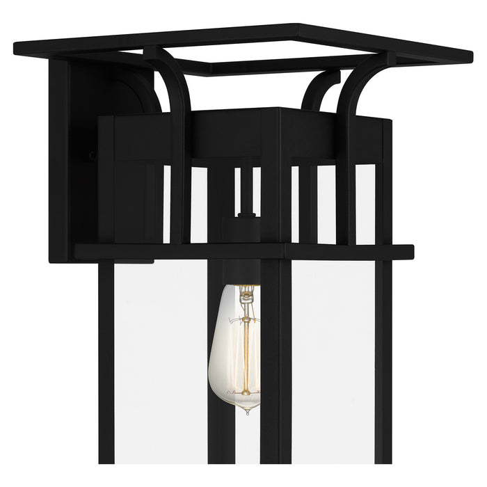 Quoizel MKL8410EK One Light Outdoor Wall Mount, Earth Black
