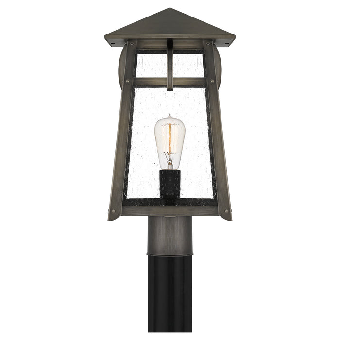 Quoizel MRL9009BBR One Light Outdoor Post Mount, Burnished Bronze
