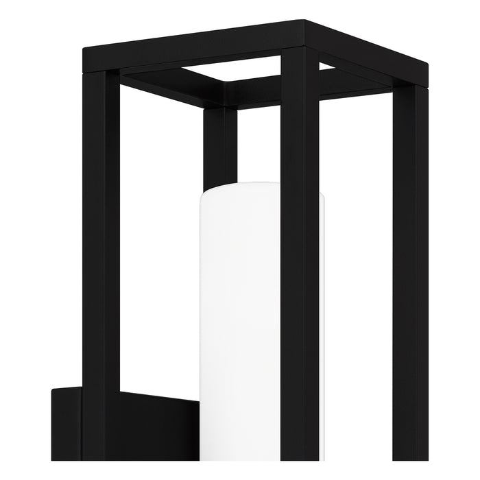 Quoizel NEV8405MBK One Light Outdoor Lantern, Matte Black