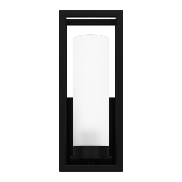 Quoizel NEV8406MBK One Light Outdoor Lantern, Matte Black