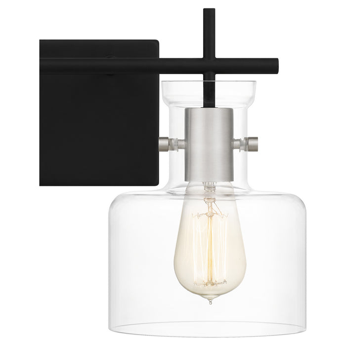 Quoizel PEN8616MBK Two Light Bath, Matte Black