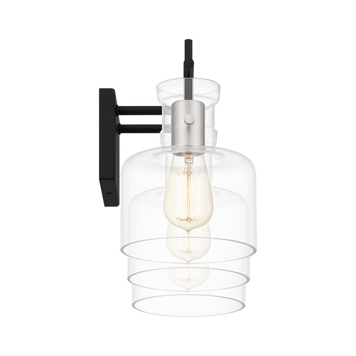 Quoizel PEN8622MBK Three Light Bath, Matte Black