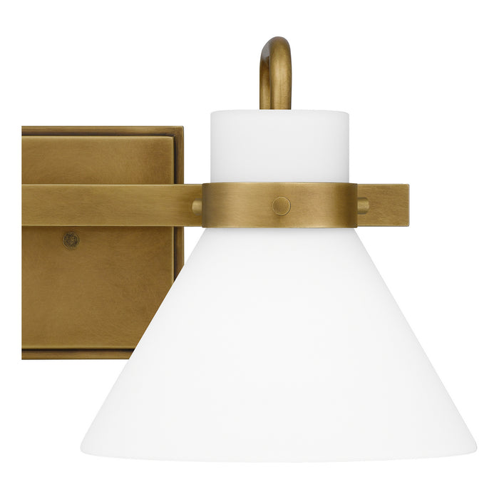 Quoizel RGN8617WS Two Light Bath, Weathered Brass
