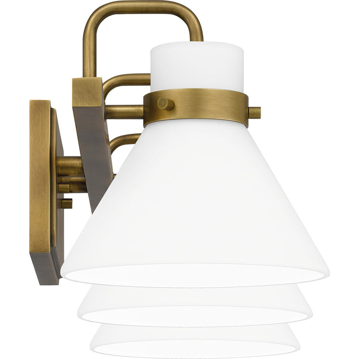 Quoizel RGN8625WS Three Light Bath, Weathered Brass